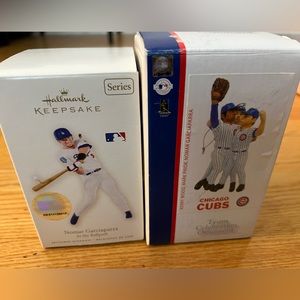 MLB Chicago cubs ornaments